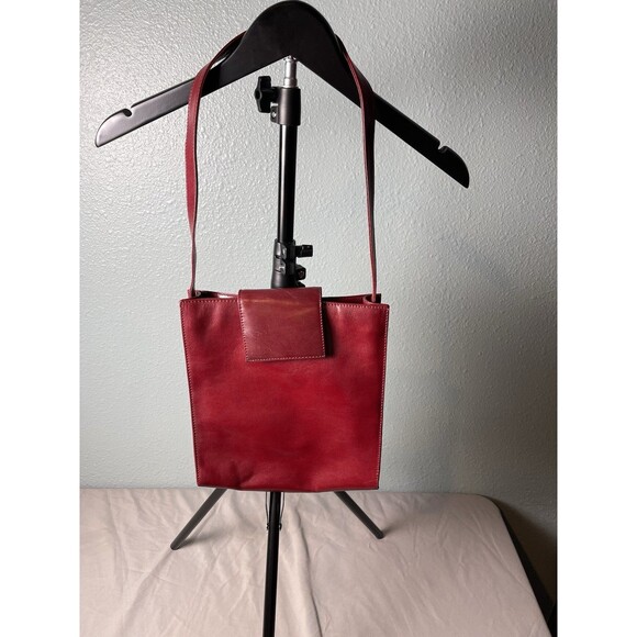 HOBO Handbags - Hobo International Tote Shoulder Bag Purse Red Leather